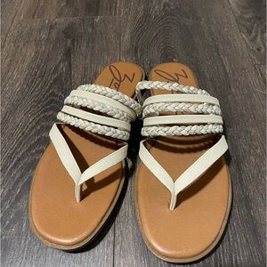 Slip on sandals, brand new size 8